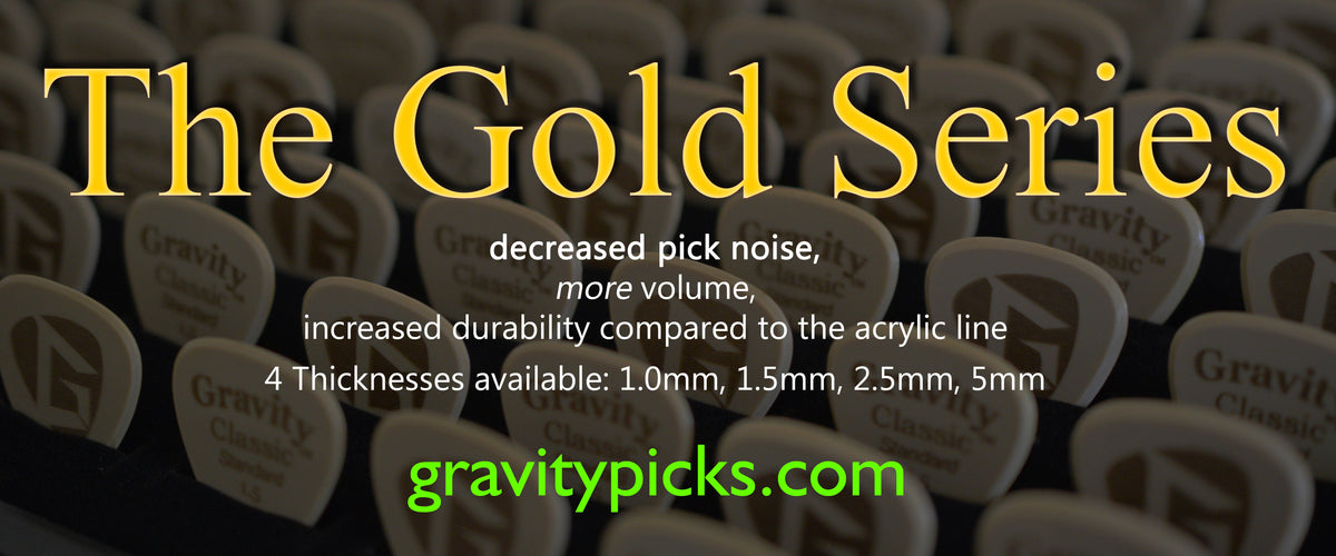 Gold Picks Big Mini – Gravity Picks Inc.