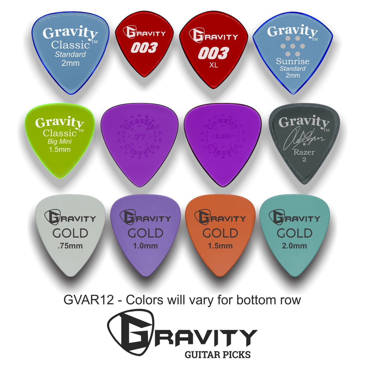 Gravity Picks: Variety Pack